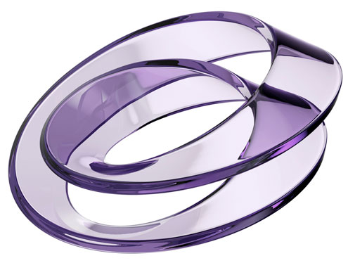 Glass Mobius Strip by Ekostsov